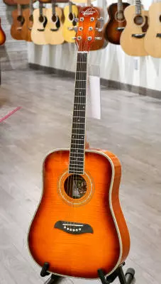 Washburn Oscar Schmidt OG1FYS A 3/4 Deadnought Acoustic Guitar 2